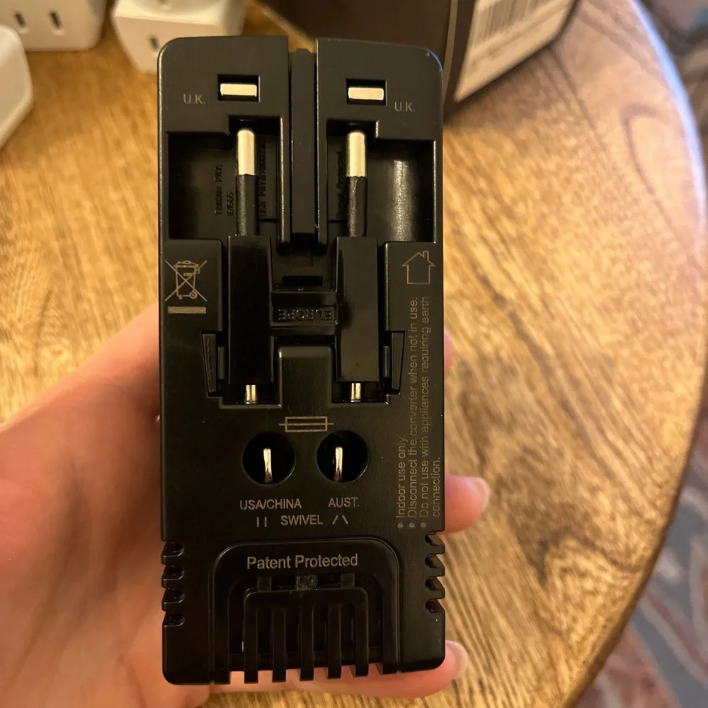 Tryace 2000W Travel Converter Adapter + Extras — Universal Voltage, Power Plug